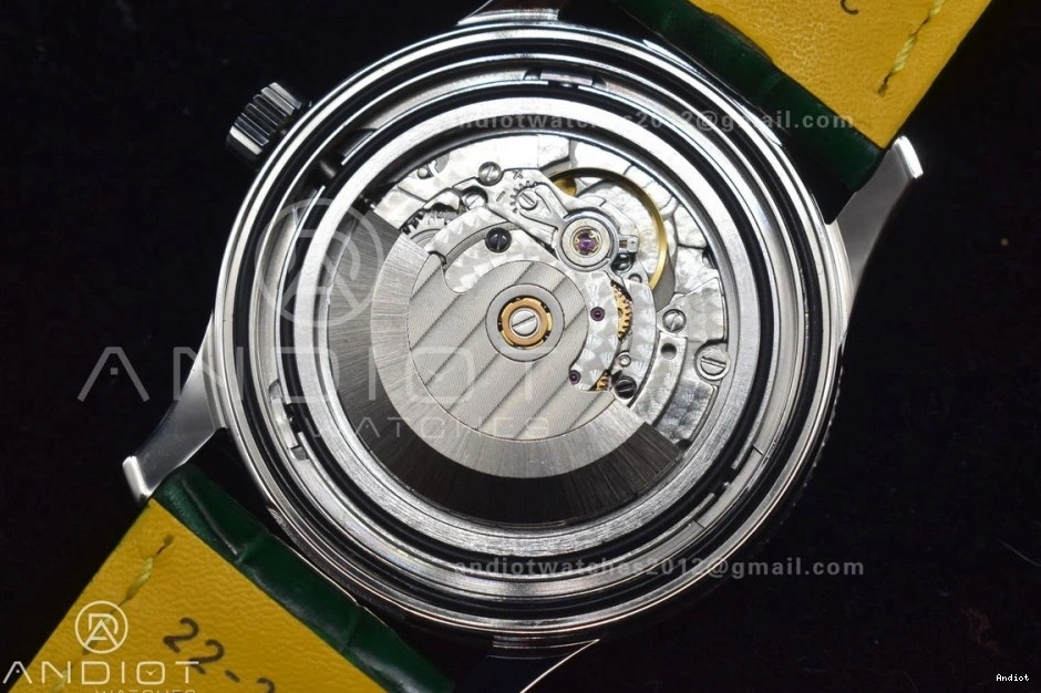 Edition  41mm Navitimer 1:1 Dial Leather Green Best TF A2824 on 0425